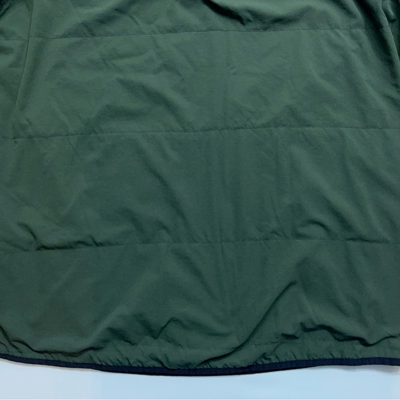Mountain Hardwear 1/4 Snap Pullover Jacket Mens Size XL Green Black Waffle Lined - Picture 15 of 16